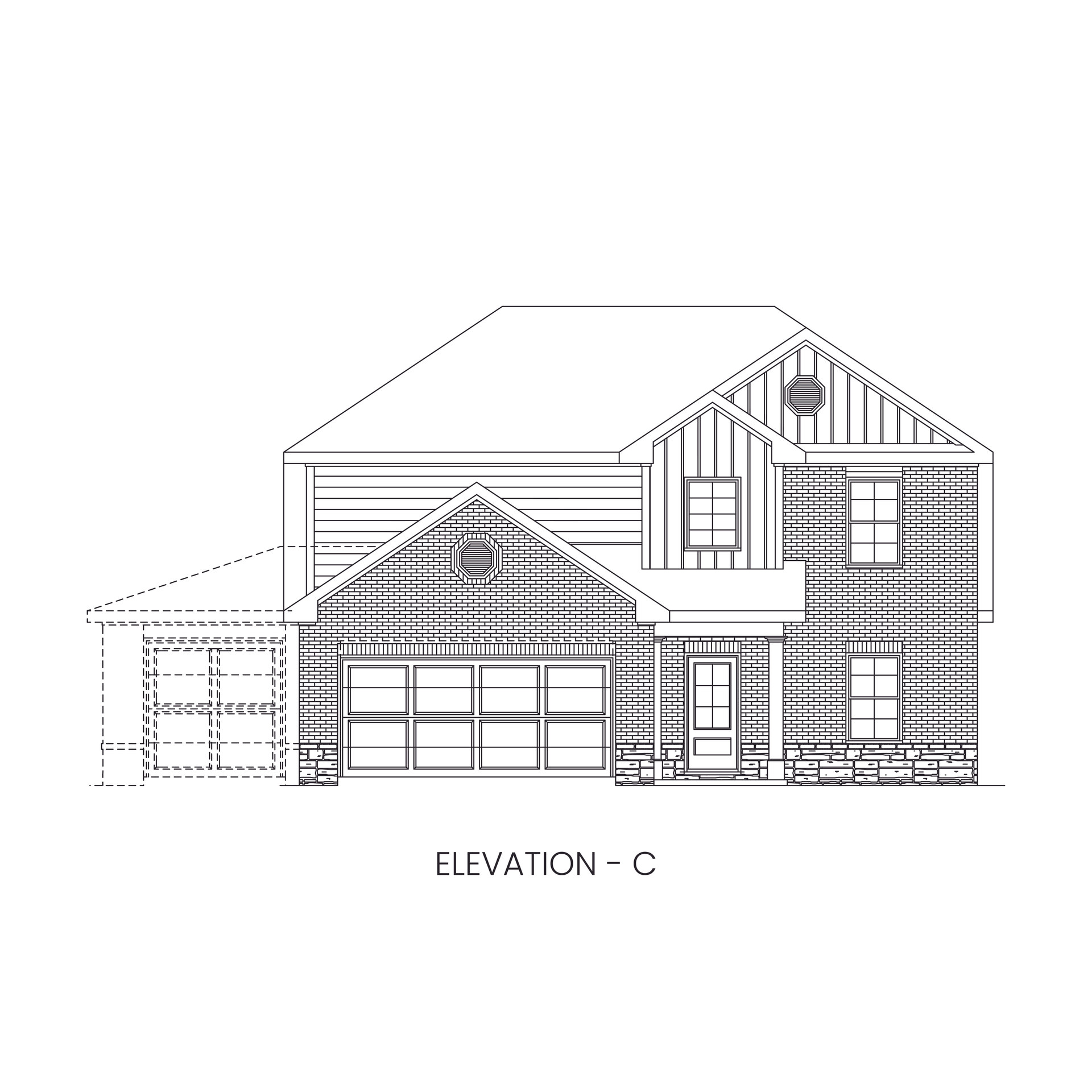 Magnolia elevation