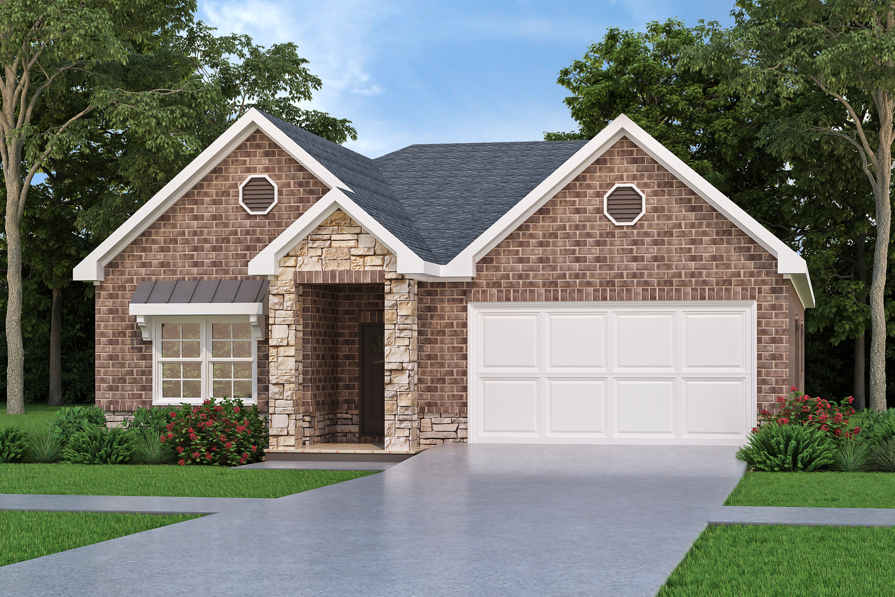 Pinehurst floor plan home