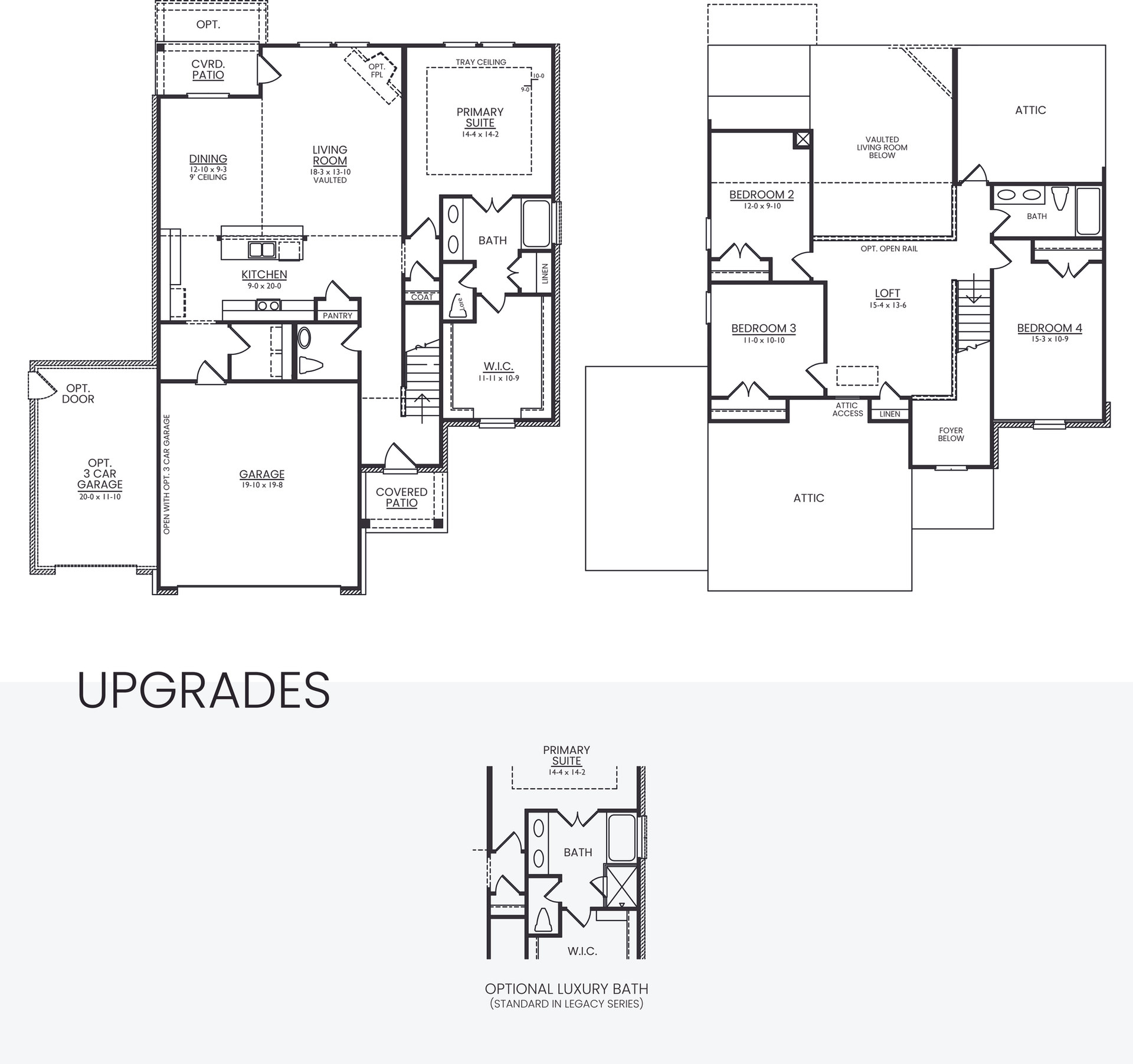 Magnolia floor plan drawing