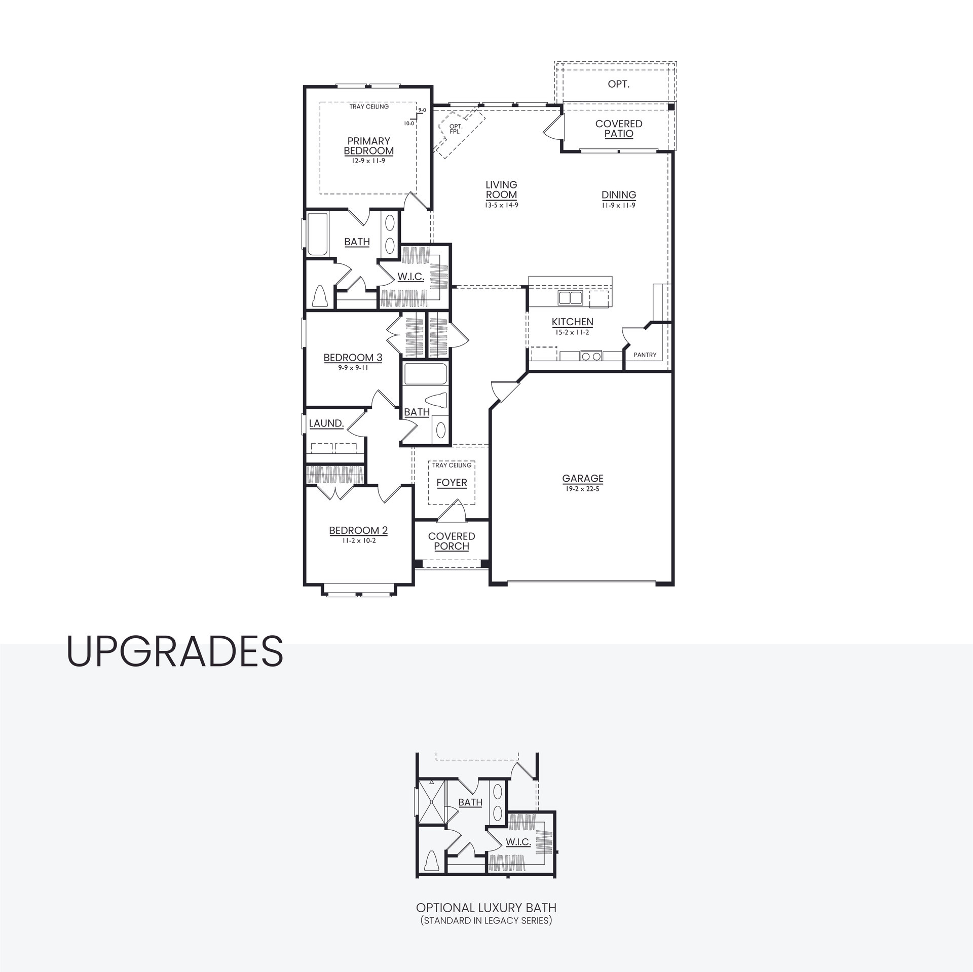 Linden floor plan drawing