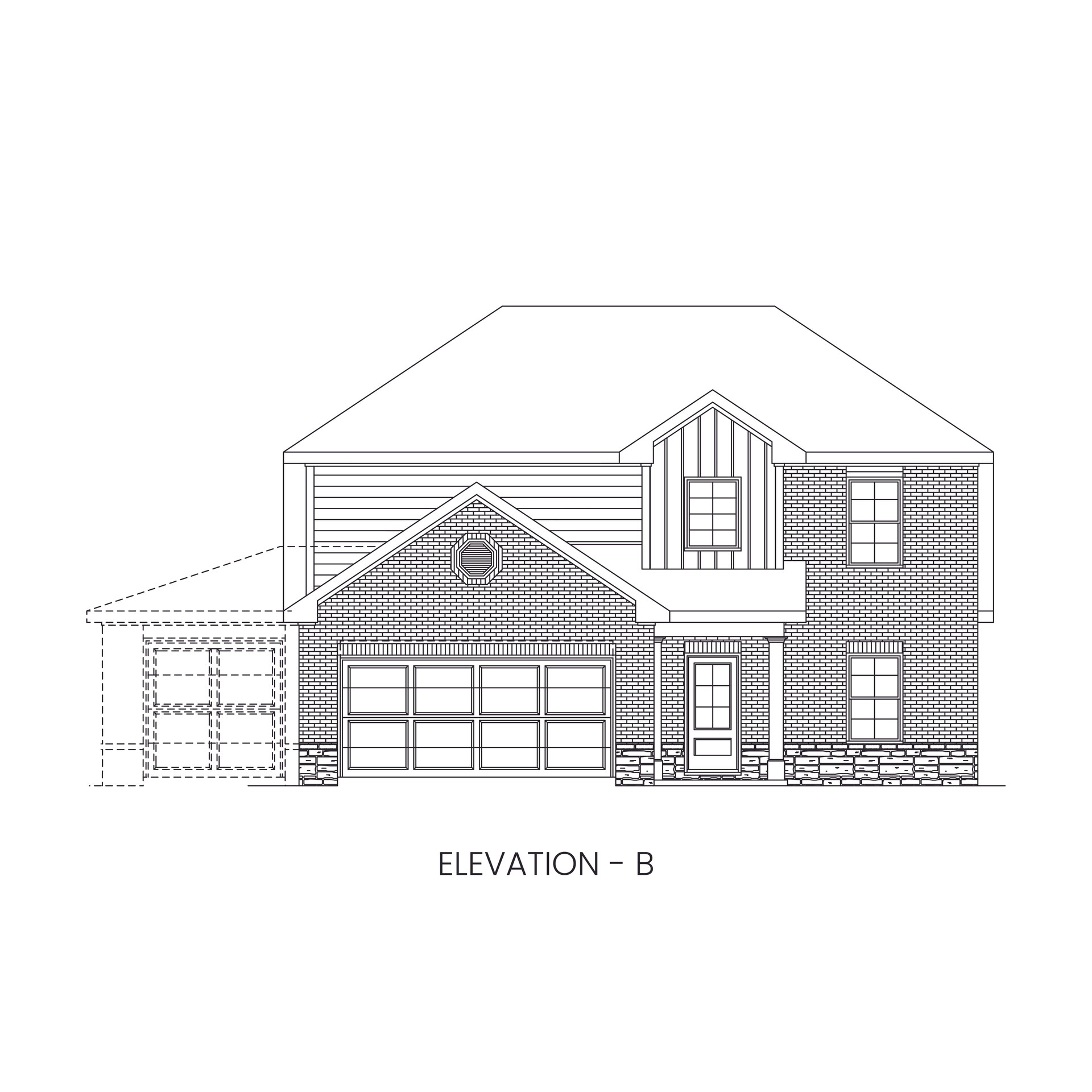 Magnolia elevation