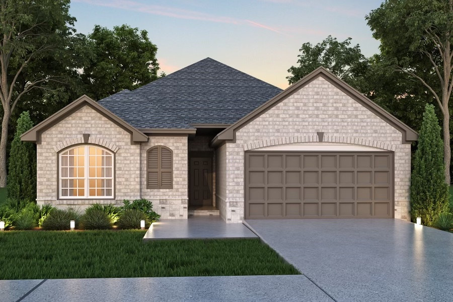 Cypress floor plan home