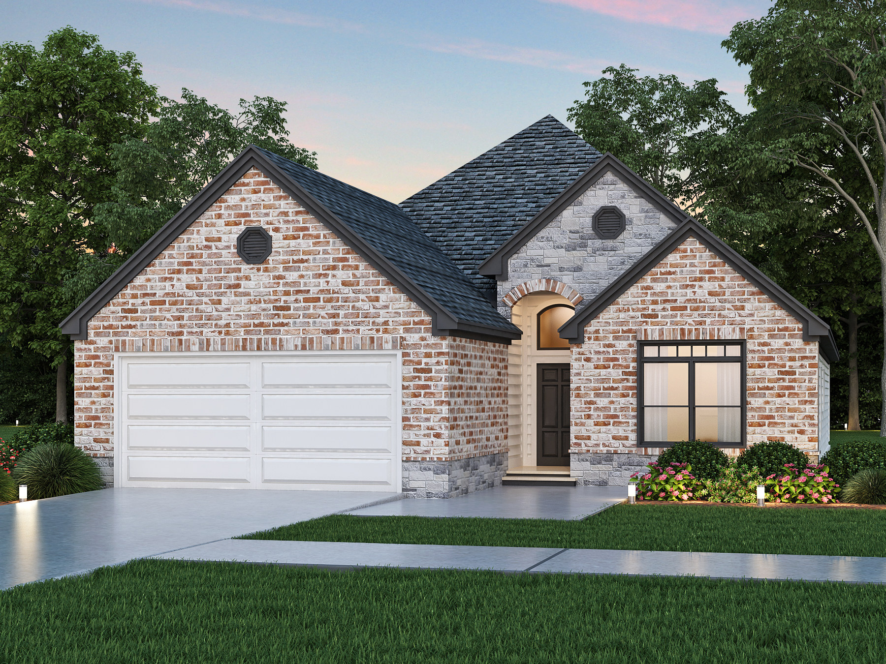 3D rendering of Alta Homes new construction home in Texas