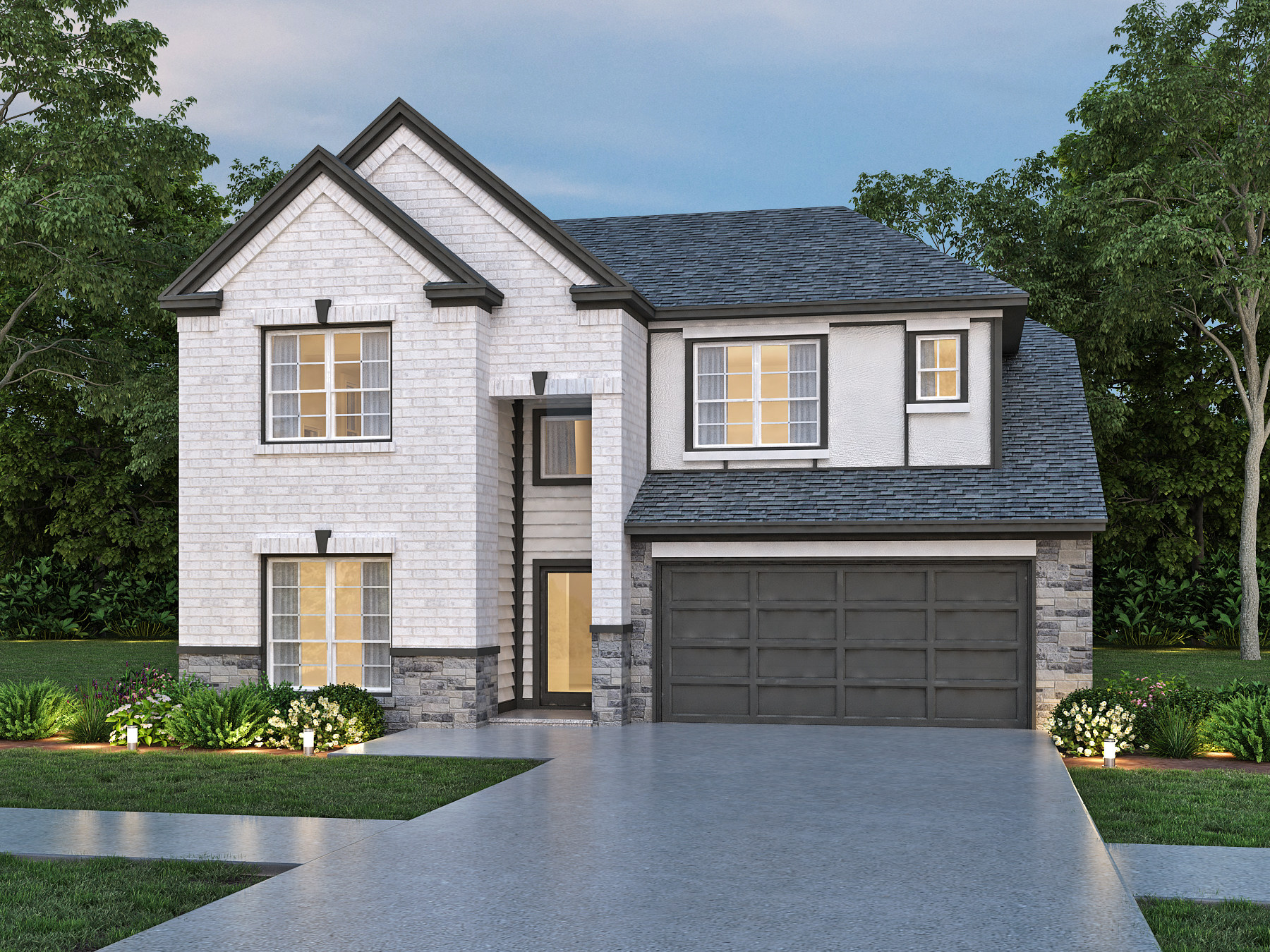 Oakridge floor plan home